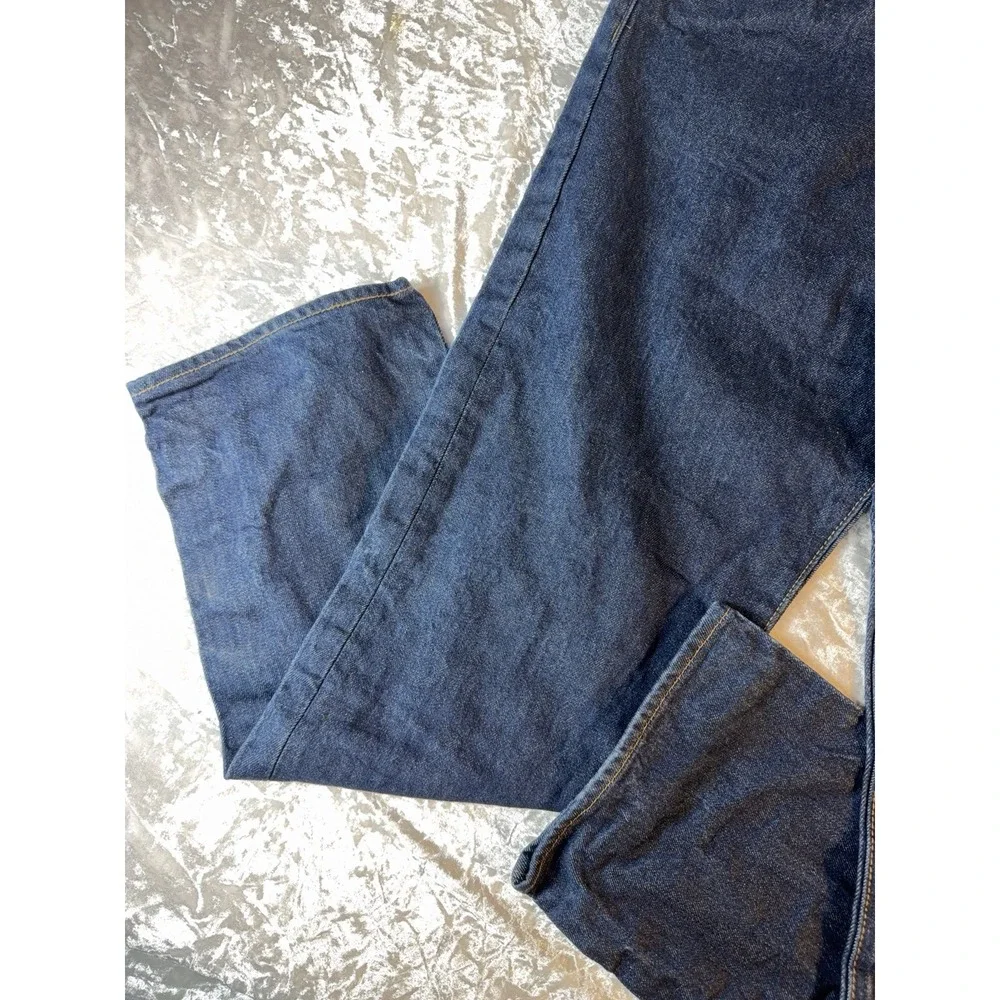 Levi's 501 Original Fit Jeans Mens 36x31 Dark Wash Button Fly Straight Denim